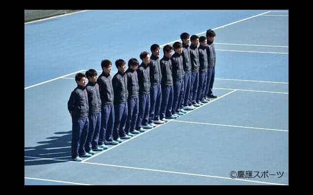 【テニス（男子）】届きそうで届かなかった日本一。やはり早大の壁は高かった／全日本大学対抗テニス王座決定試合決勝　早大戦