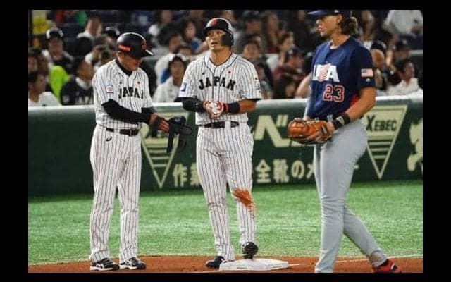 【プレミア12】4番鈴木が3度の“アシスト”　2安打3得点も浅村に「すごいなぁ」