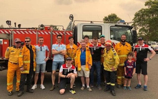 WRCオーストラリア：開催キャンセルの地でワークスドライバーたちがチャリティ活動