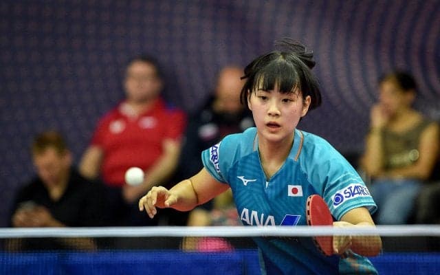 長﨑美柚、“中国の伊藤美誠”を圧倒＜卓球・オーストリアオープン＞