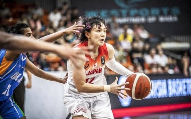 吉田亜沙美は復帰戦で11アシスト、日本代表がオリンピックプレ予選で圧勝スタート