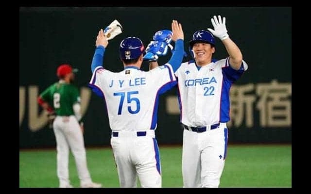 【プレミア12】韓国が5回に猛攻で一挙7得点！　勝てば五輪決定の大一番でメキシコ相手に逆転