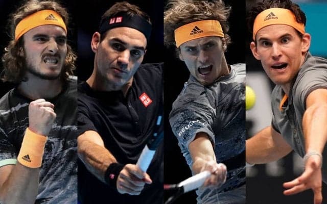 フェデラー、チチパスとのツアー最終戦準決勝へ。好調ティームはズベレフと対戦