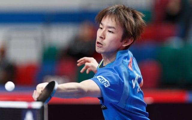 丹羽孝希、世界卓球銀メダリストに勝利　ガッツポーズ見せ準々決勝へ＜オーストリアオープン＞