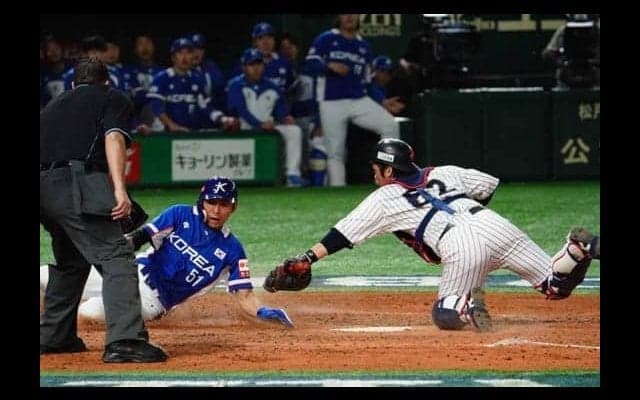 【プレミア12】鈴木＆外崎が完璧中継プレー　ファンは韓国走者に“疑問”「完全ボーンヘッド」