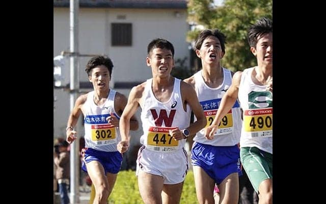 箱根メンバー入りへ　４年生・三上が学内トップをつかむ