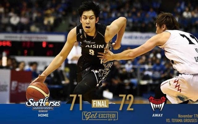 三河、チャンスに決められず１点差で惜敗