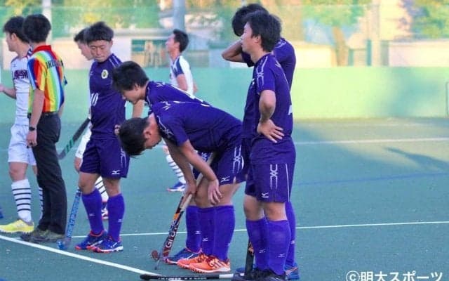 山梨学大に完敗　春秋リーグ制覇ならず／関東学生秋季１部リーグ戦