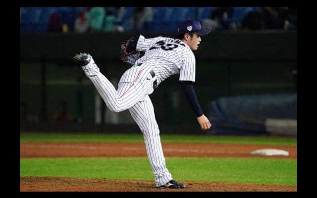 【プレミア12】甲斐野の気持ちよすぎる158キロ！　韓国戦の圧巻投球動画は「キョーレツ!!」