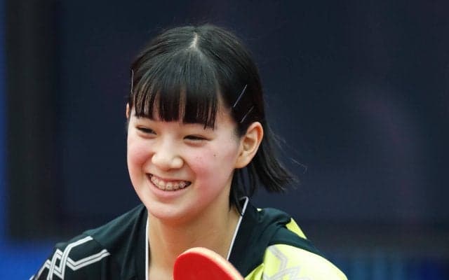 【卓球】長﨑美柚の“かわいすぎる”ショートヘアにコメント殺到  「まえださんに憧れて」