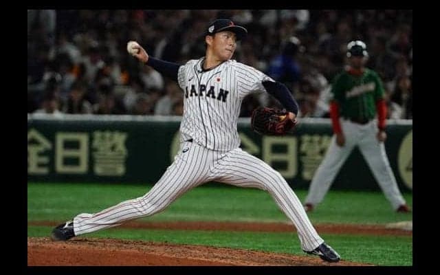 【プレミア12】山本由伸の147キロフォーク動画が話題　鋭い変化で三振奪い「NO1ですね」