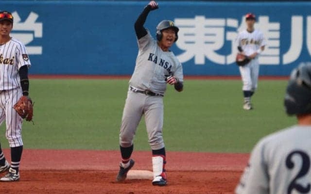 関大が47年ぶりVに王手！甲子園優勝戦士が殊勲の一打【11/19 第五十回記念明治神宮野球大会・大学の部準決勝 関西大vs東海大】