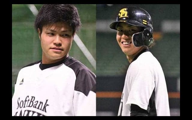 鷹今宮、侍J大活躍の“赤ほっぺ甲斐野”写真を公開　ファン歓喜「可愛いいい」