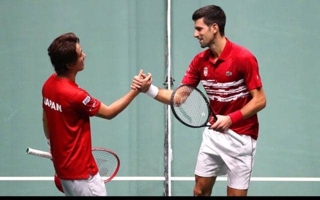 デ杯 日本はジョコビッチ擁するセルビアに完敗。杉田はスーパーショットを放つも