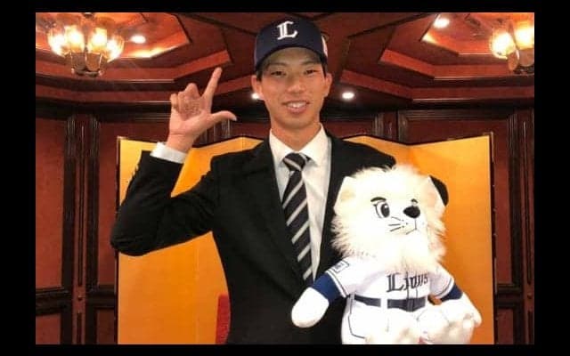 西武、育成1位・出井と入団合意　先輩DeNA浜口と対戦希望「いつか投げ合いたい」