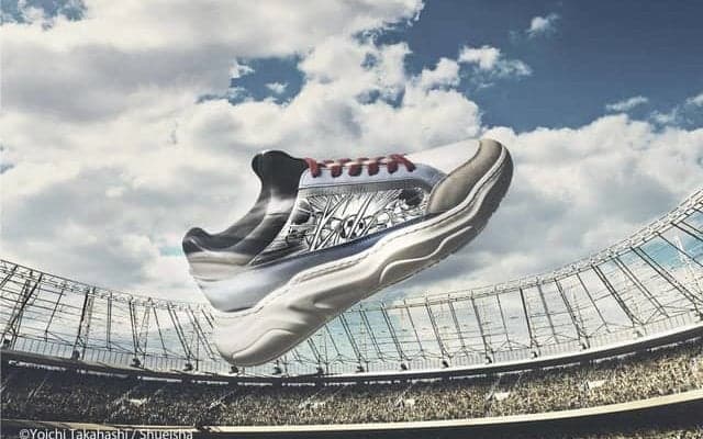 サッカー漫画「キャプテン翼」とのコラボスニーカーが限定発売