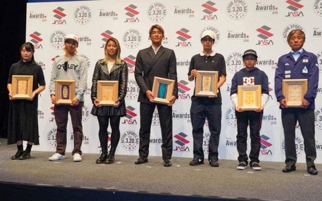 五十嵐カノア、堀米 雄斗、中村 輪夢らが受賞『JAPAN ACTION SPORTS AWARDS 2019』   