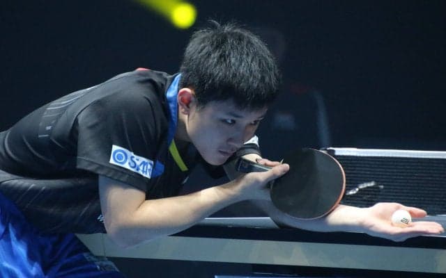 張本智和、準々決勝へ　地元選手に勝利＜卓球・T2ダイヤモンド＞