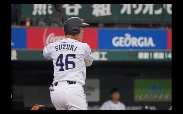 西武鈴木、来季へレギュラー奪取宣言　秋山FAも「自分が守るんだという気持ち」