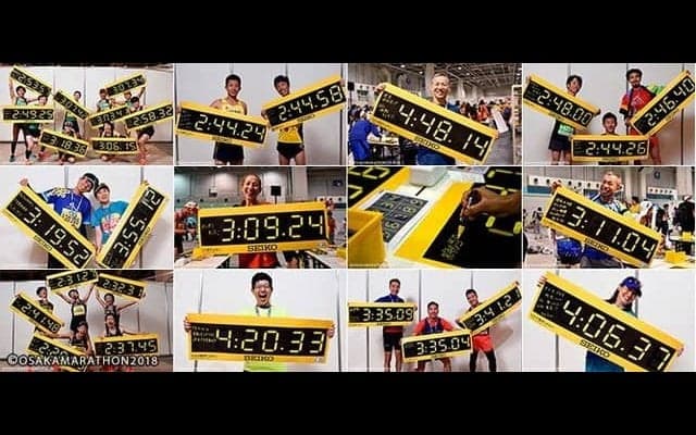 大阪マラソンへの想いを共有する「セイコー 市民ランナー応援プロジェクト」展開