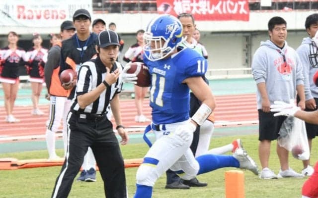 【アメリカンフットボール部】 神大に２６－７で勝利し、立命大との頂上決戦へ