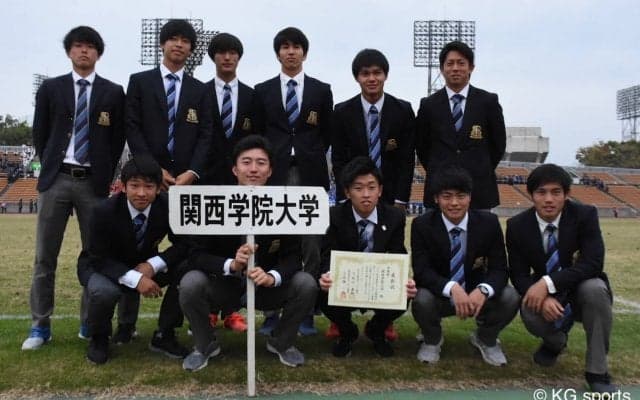 【サッカー部男子】　リーグ戦最終節、阪南大に引き分けるも得失点差で関西２位！