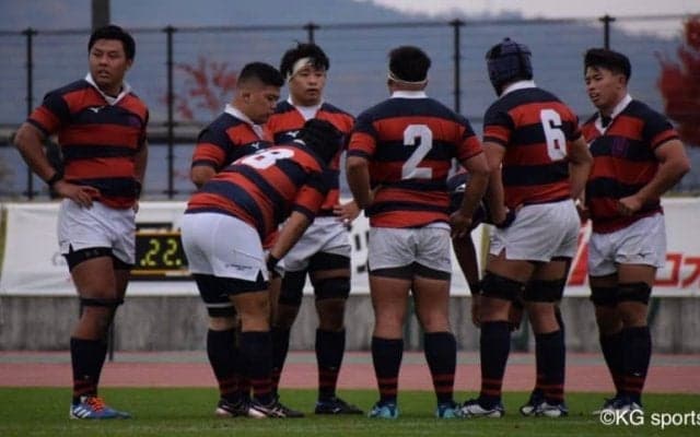 【ラグビー部】 近大に敗北で、大学選手権出場権獲得は最終戦に持ち越し