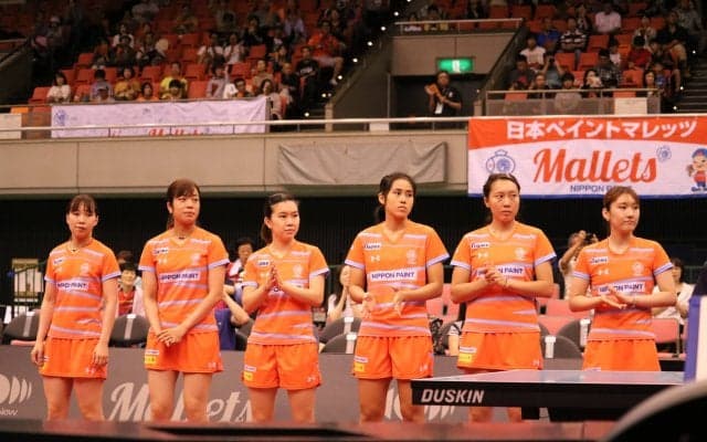 【Tリーグ】dTV、サイン入りグッズプレゼント企画実施　第2弾は岡山とニッペM