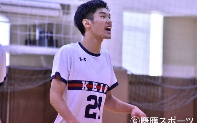 【バレーボール】〈全カレ前特集⑥〉慶大の顔・富澤太凱が、最後の舞台で輝きを放つ