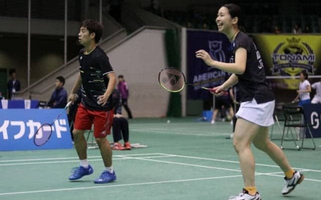 日本最高峰の大会。緑川が予選を勝ち抜き、ミックスダブルスで本選出場！