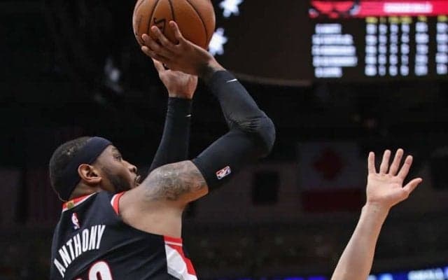 新天地ブレイザーズでの4試合目で25得点、カーメロ・アンソニーが完全復活！