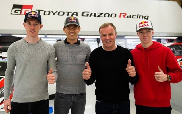 TOYOTA GAZOO Racing、2020年のWRC参戦ドライバーを決定。新たにオジエ、エバンス、ロバンペラの3選手を迎えてシーズンを戦う