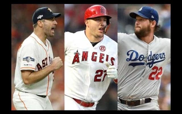 MLB公式が2010年代“最強10人”を選出　トラウト、カーショーら豪華メンバー