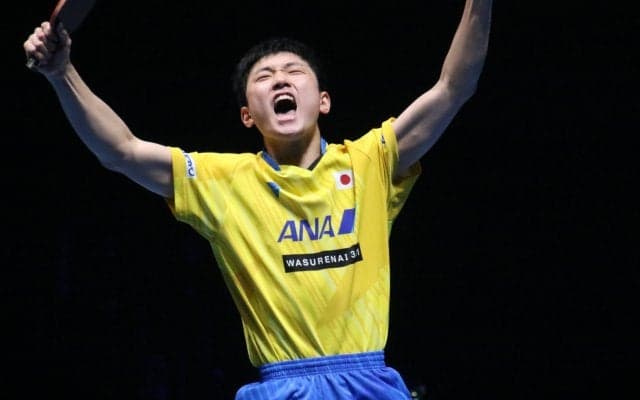 張本智和「次の大舞台にも繋がる」　中国選手下し3位入賞＜卓球・T2ダイヤモンド＞