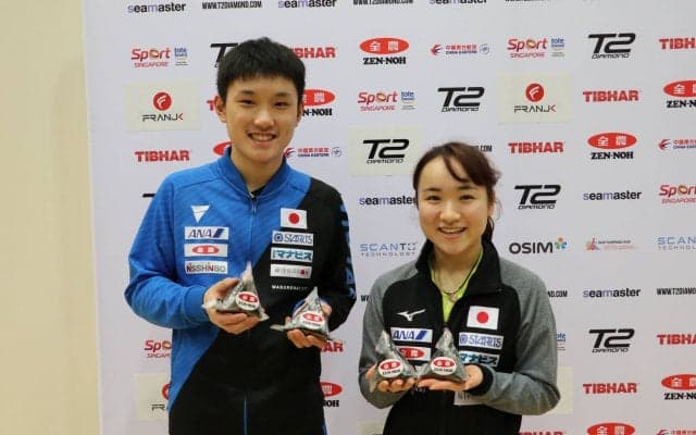 【卓球】T2ダイヤモンド、日本選手活躍の裏側にあった「おむすび」と「いなり寿司」