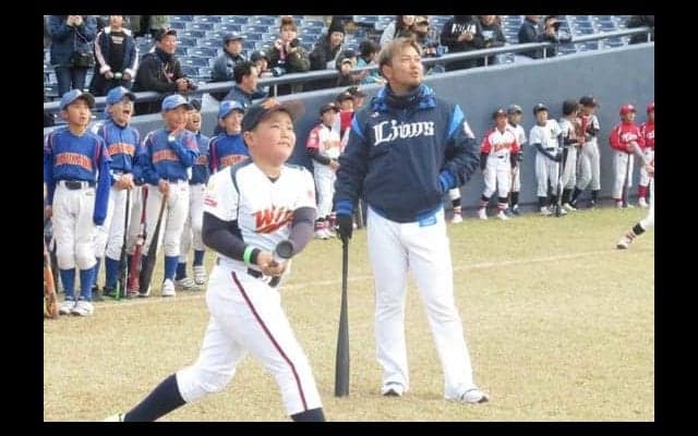 西武森、子供たちへ道具の大切さを説く　「銀仁朗さんが言っていて、いい言葉だなと」