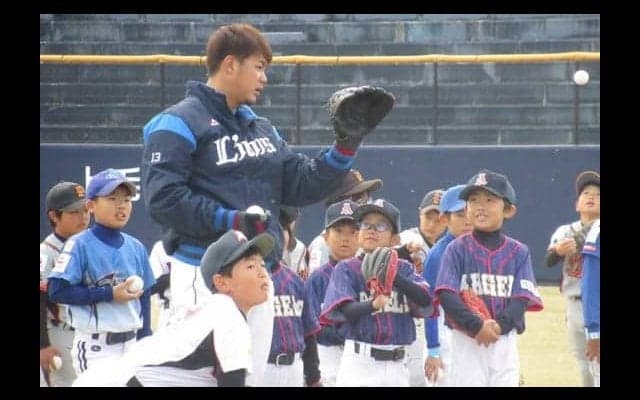 西武高橋光、地元の野球教室参加も“鬼門”に苦笑い　「ローテが合わないことを祈ります」