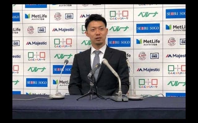西武熊代、年俸1200万円で納得の一発サイン　「ムードメーカーとしても頑張りたい」