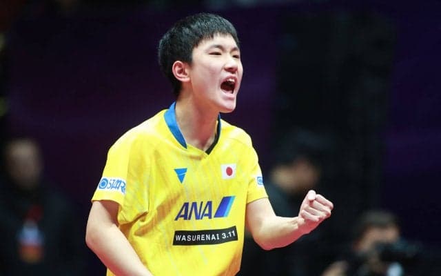 張本智和、逆転で準決勝へ　丹羽孝希との大激戦制す＜卓球・2019男子ワールドカップ＞