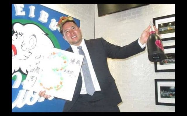 2.1億円で更改の西武山川、4番復帰を誓う　「来年は中村さんに勝つ」