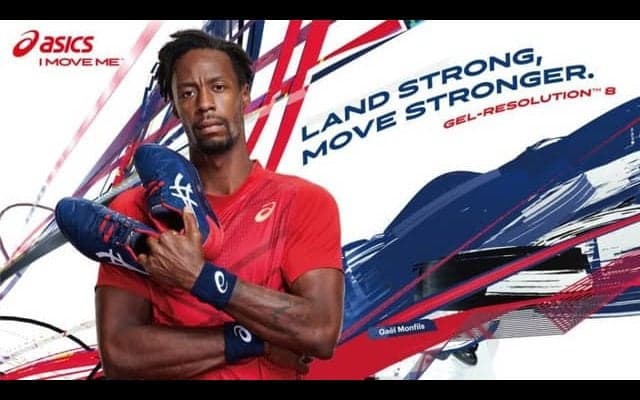 アシックス、ガエル・モンフィスの意見を取り入れたテニスシューズ「GEL-RESOLUTION 8」発売