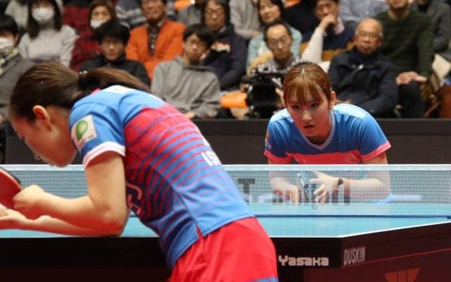 【卓球・Tリーグ】加藤美優、石川佳純に値千金の勝利　マレッツは11連敗のトンネルを脱出