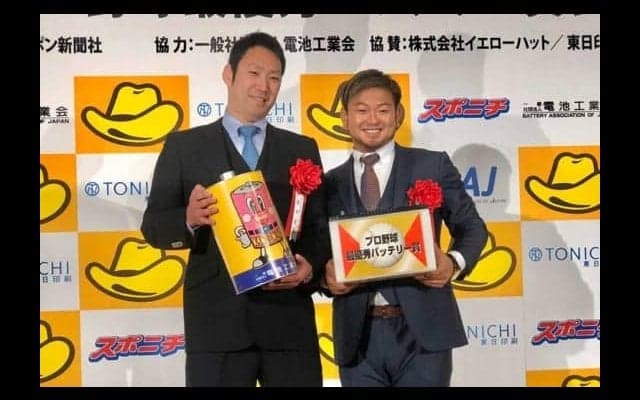 西武森＆増田が最優秀バッテリー賞　女房役の自覚？「もっと先輩にため口を使わないと」