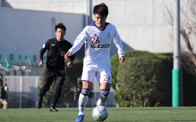 [男子サッカー]新チーム初戦、ＰＫ戦を制し亜大に勝利