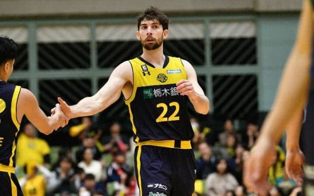 宇都宮ブレックスのライアン・ロシター、今日から帰化選手として試合出場可能に