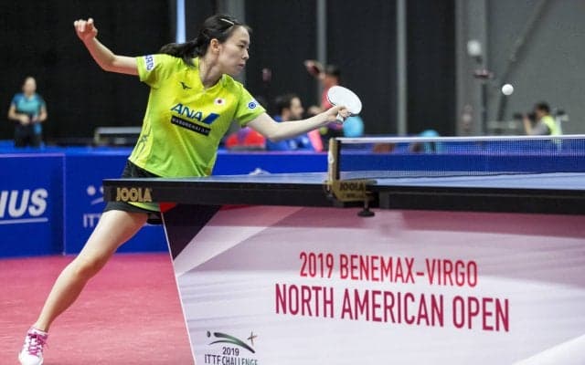 石川、平野ら日本勢がベスト4独占＜卓球・ノースアメリカンオープン＞