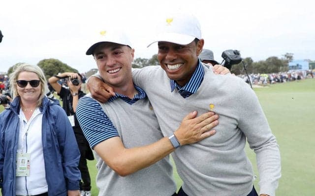 「フォアサムの怖さ、流れを感じた」プロゴルファータケ小山がみたプレジデンツカップ2日目