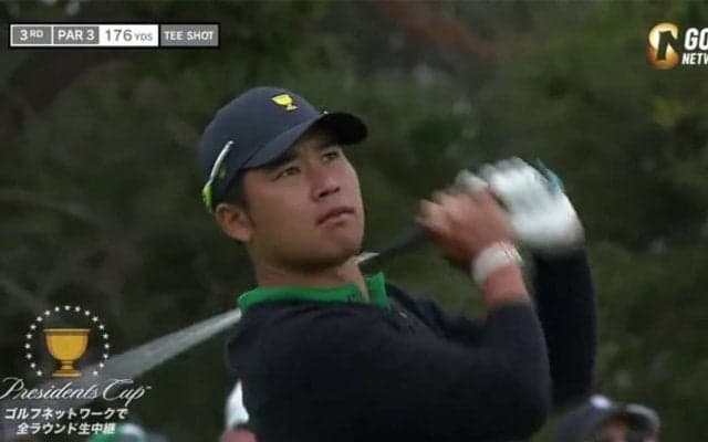 【動画】松山英樹は序盤リード奪うもフィナウの粘りで引き分けに