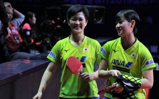 【卓球】長﨑/木原ペア、GFに感激「夢みたい」　続いて石川、平野、佐藤が本日登場