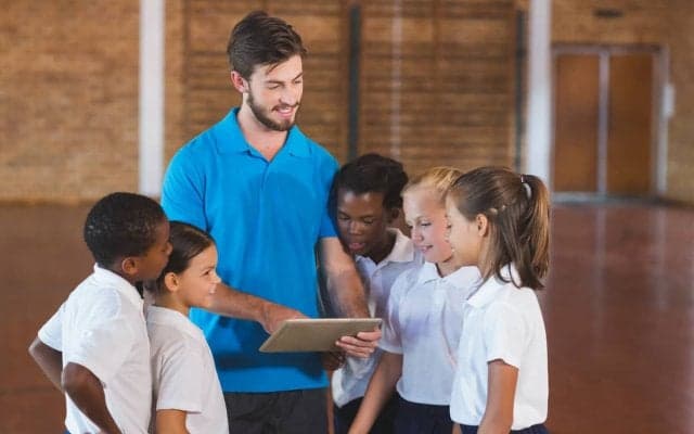 体育の授業でデータを活用!? 生徒との客観的な対話が可能に